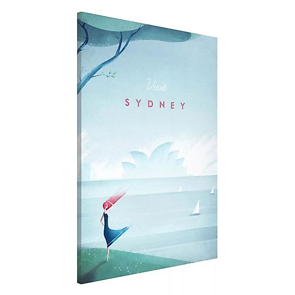 Magnettafel Strand - Hochformat 2:3 Reiseposter - Sidney günstig online kaufen