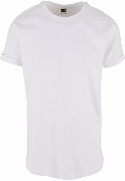 URBAN CLASSICS T-Shirt "Urban Classics Herren Long Shaped Turnup Tee", (1 t günstig online kaufen