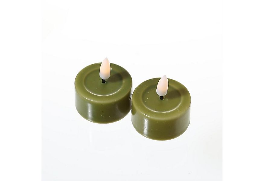 Deluxe Homeart LED-Kerze LED Teelichter Mia flackernd mit Batterien D: 4,1c günstig online kaufen