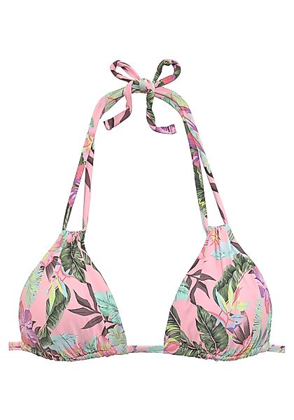 s.Oliver Triangel-Bikini-Top "Azalea", im tropischen Druck günstig online kaufen