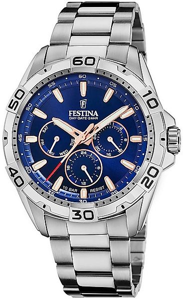 Festina Multifunktionsuhr F20623/2, Armbanduhr, Quarzuhr, Herrenuhr, Edelst günstig online kaufen
