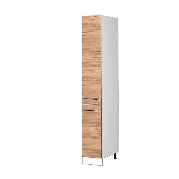 Vicco Hochschrank Fame-Line, Goldkraft Eiche/Weiß, 30 günstig online kaufen