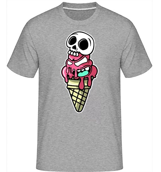 Skull Ice Cream · Shirtinator Männer T-Shirt günstig online kaufen