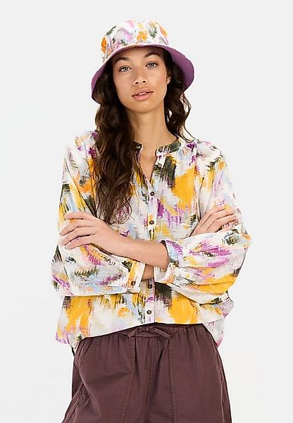 camel active Langarmbluse mit Allover Print Allover Print günstig online kaufen