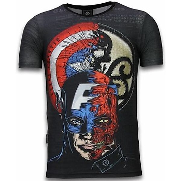 Local Fanatic  T-Shirt Captain Digital Strass günstig online kaufen