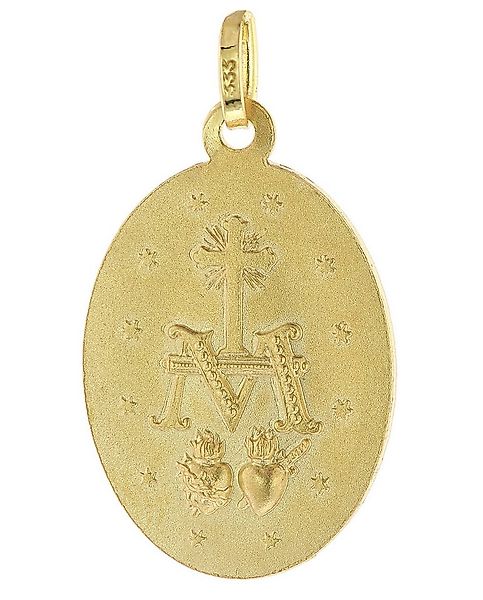 trendor Kette mit Anhänger Milagrosa Gold 333 Anhänger Madonna + Vergoldete günstig online kaufen