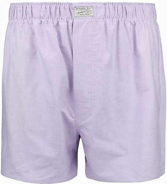 Steppin' Out Boxershort Oxford Lila - Größe L günstig online kaufen