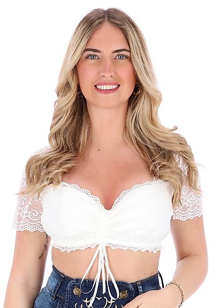 Steigenhöfer Manufaktur Dirndlbluse "GINA" Damenbluse mit günstig online kaufen