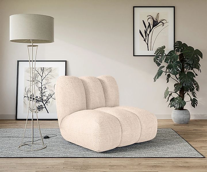 LeGer Home by Lena Gercke Sessel "Priya Loungesessel, moderne Steppung, auc günstig online kaufen