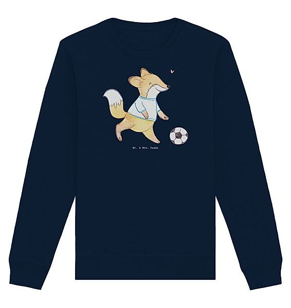 Mr. & Mrs. Panda Longpullover Größe XS Fuchs Fußball spielen - French Navy günstig online kaufen