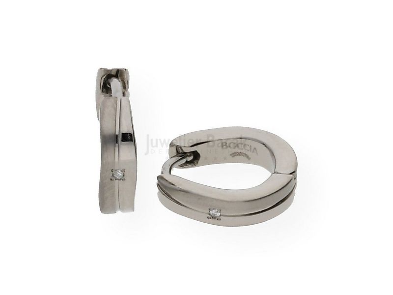 Boccia Paar Creolen Boccia Titan Brillant Creolen 0563-03 98 (kein Set, 2-t günstig online kaufen