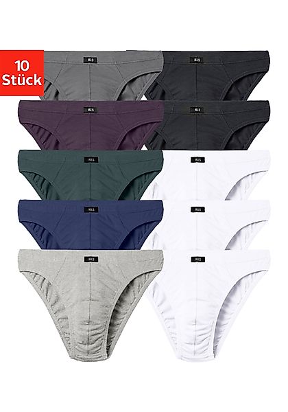 H.I.S Slip "Herren Minislip", (Packung, 10 St.), in Baumwoll-Mix günstig online kaufen