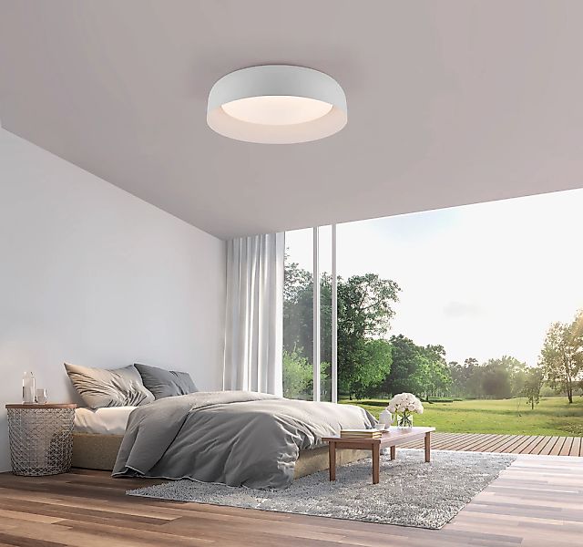 JUST LIGHT Deckenleuchte »OSKO«, 1 flammig, Leuchtmittel LED-Board   LED fe günstig online kaufen