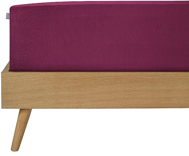 Schiesser Spannbettlaken Elli aus 97% Baumwolle und 3% Elasthan, 160 g/m², günstig online kaufen