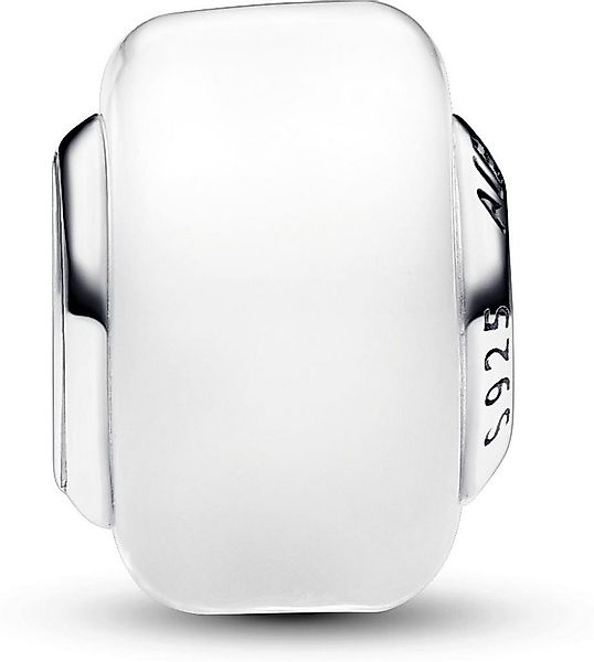 Pandora Kettenanhänger Pandora Weißes Murano-Glas Mini-Charm 793118C00 Anhä günstig online kaufen