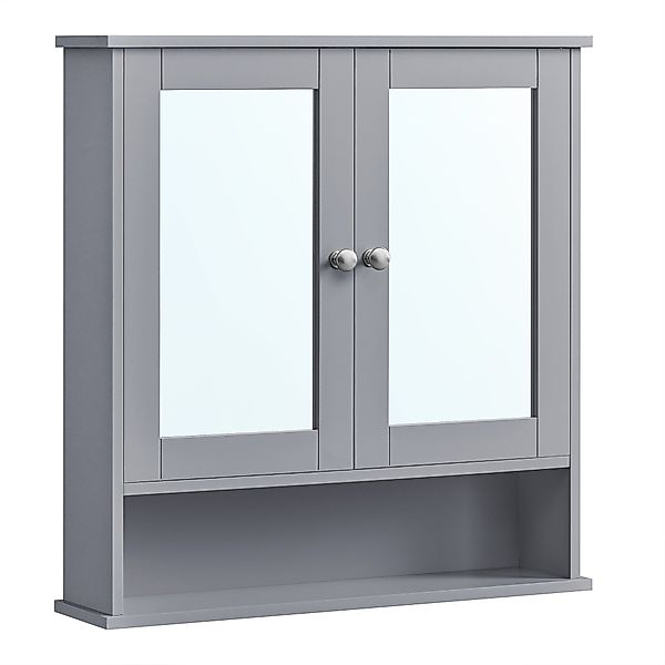 VASAGLE Spiegelschrank Badschrank Wandschrank Hängeschrank verstellbare günstig online kaufen