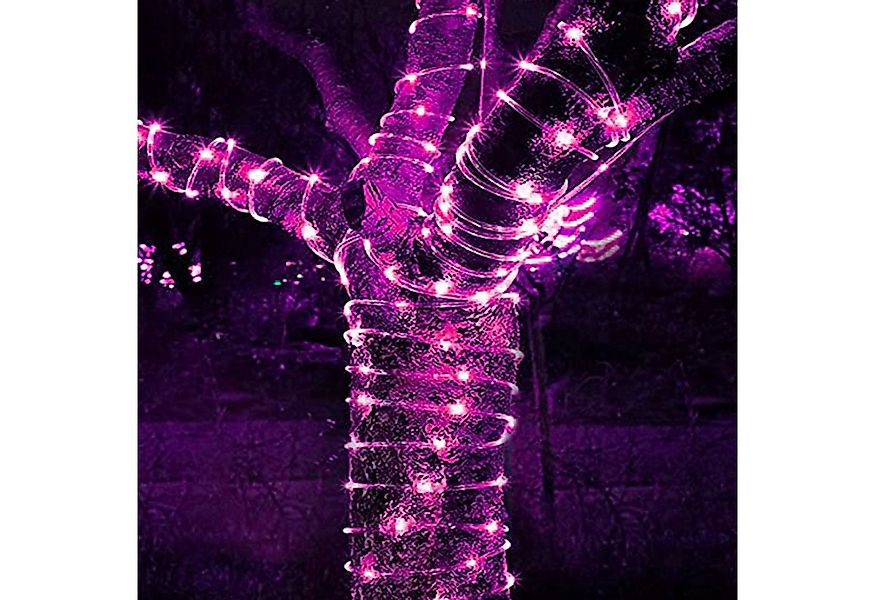 Rosnek LED-Lichterkette 5M 50LEDs, 8 Modi, batterie, für Balkon Camping Par günstig online kaufen