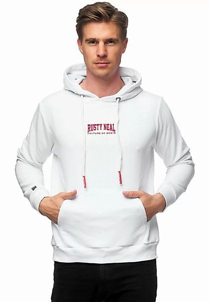 Rusty Neal Kapuzensweatshirt mit lässiger Kängurutasche günstig online kaufen