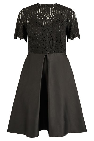 Kleo Cocktailkleid (1-tlg) elegant schimmernder Satinrock günstig online kaufen