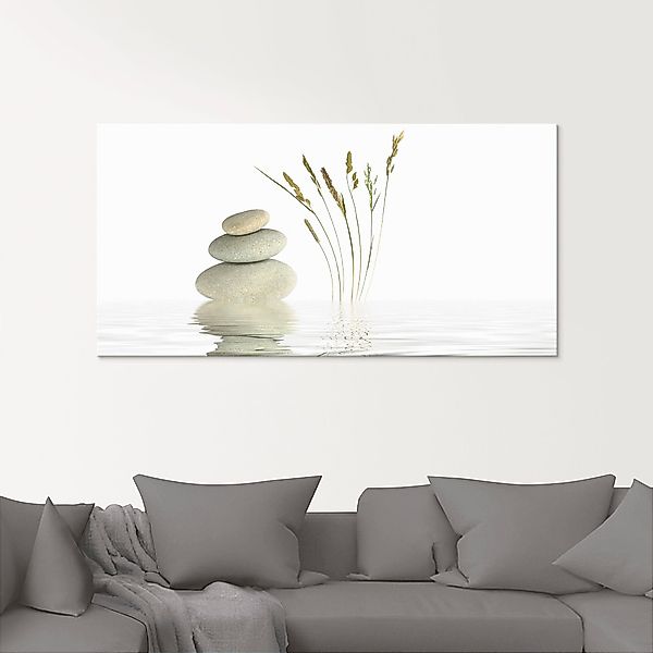 Artland Glasbild Zen Friede, Zen (1 günstig online kaufen