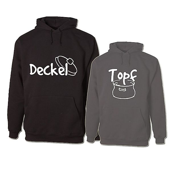 G-graphics Hoodie Topf & Deckel (Partner- / Paar-Set, Einzelteile zum selbs günstig online kaufen