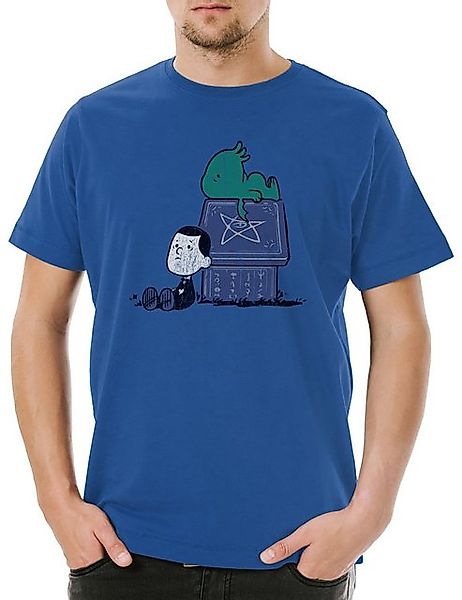 Urban Backwoods Print-Shirt Urban Backwoods Snoopthulhu Herren T-Shirt Roya günstig online kaufen