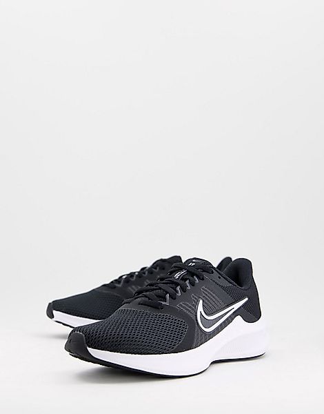 Nike Training – Downshifter 11 – Sneaker in Schwarz und Weiß günstig online kaufen