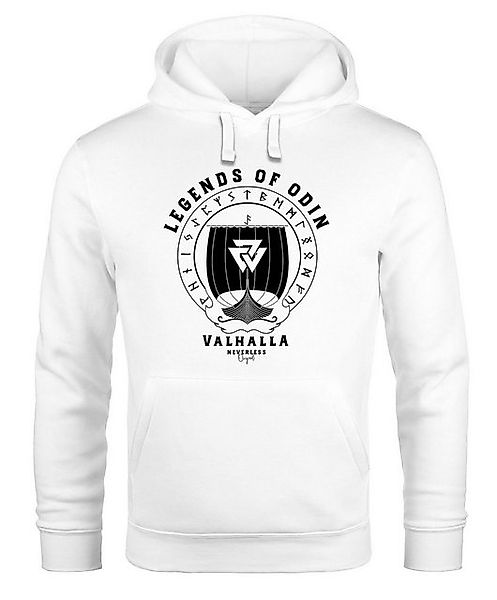 Neverless Hoodie Hoodie Herren Print Legends of Odin Valhalla Vikings Wikin günstig online kaufen