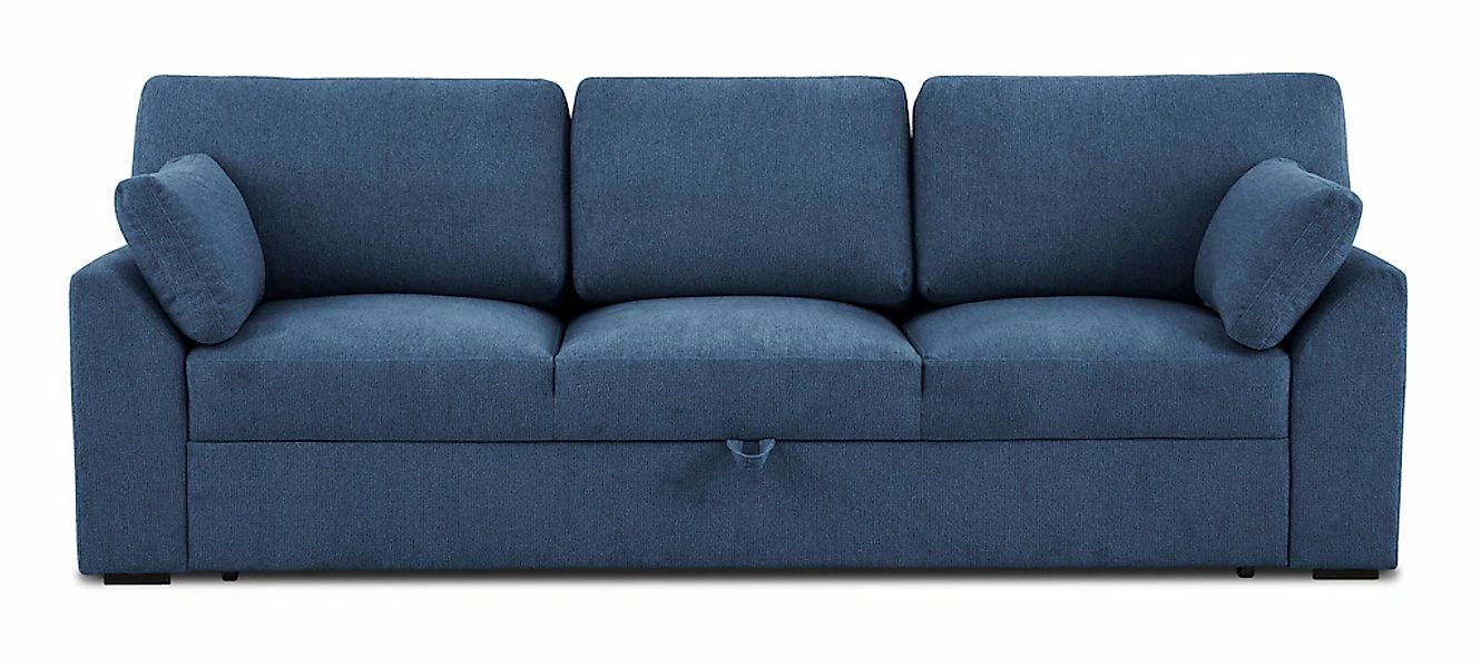 Home affaire 3-Sitzer "Citry", Breite 233 cm, Chenille, mit Bettfunktion, L günstig online kaufen
