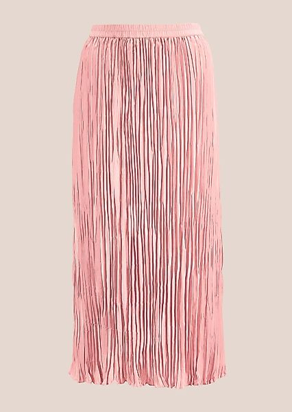 MADELEINE Midirock "Plisseerock Maxi-Rock mit Crash-Plissee" Crash-Plissee günstig online kaufen