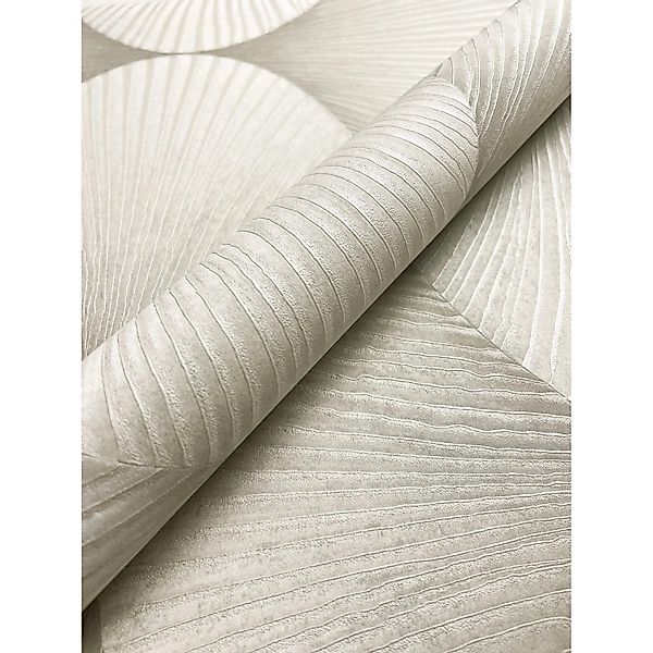 Newroom Vliestapete Lorrie Taupe Muster Glamour FSC® günstig online kaufen