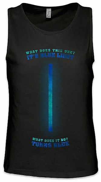 Urban Backwoods Tanktop Blue Light Ärmelloses T-Shirt Rambo Zitat Film Blau günstig online kaufen
