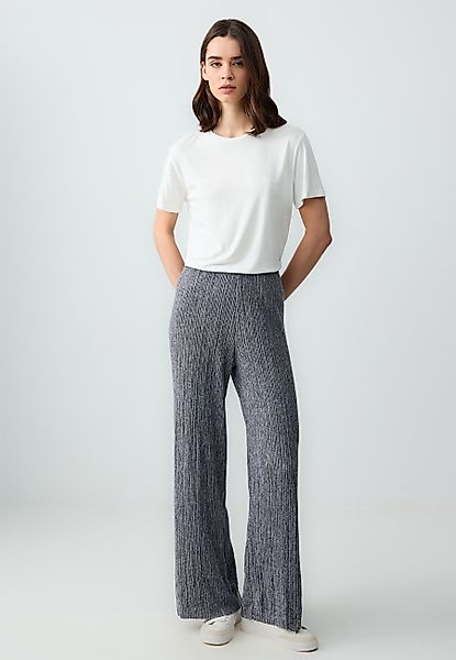 Jimmy Key Strickhose Gemusterte Strickhose Mit günstig online kaufen