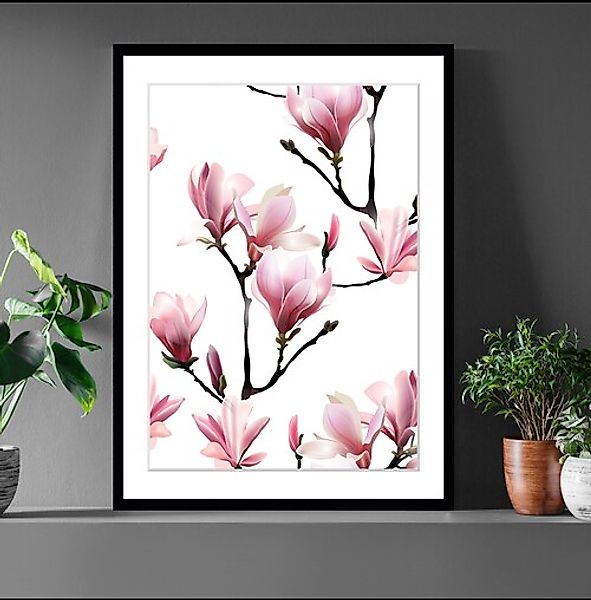 queence Bild »Estelle«, Blumen, gerahmt, Blumen günstig online kaufen