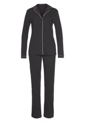 Vivance Dreams Pyjama 2 Stk. tlg., mit Kontrastpaspel-Details günstig online kaufen