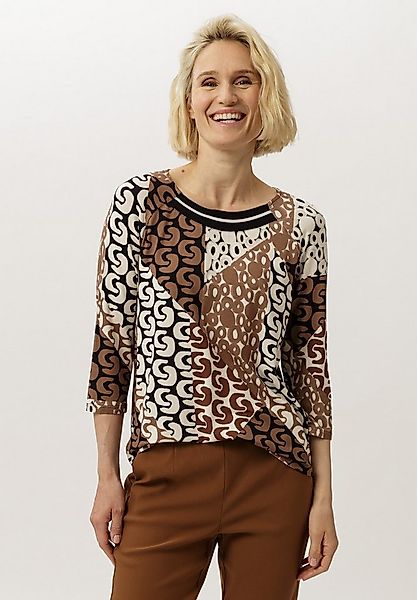 FRANK WALDER Langarmshirt mit Strickbündchen günstig online kaufen