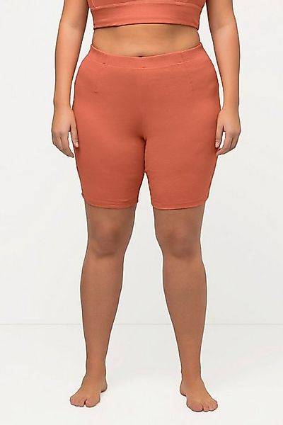 Ulla Popken Radlerhose Yoga-Radler Rippjersey Slim Biobaumwolle günstig online kaufen