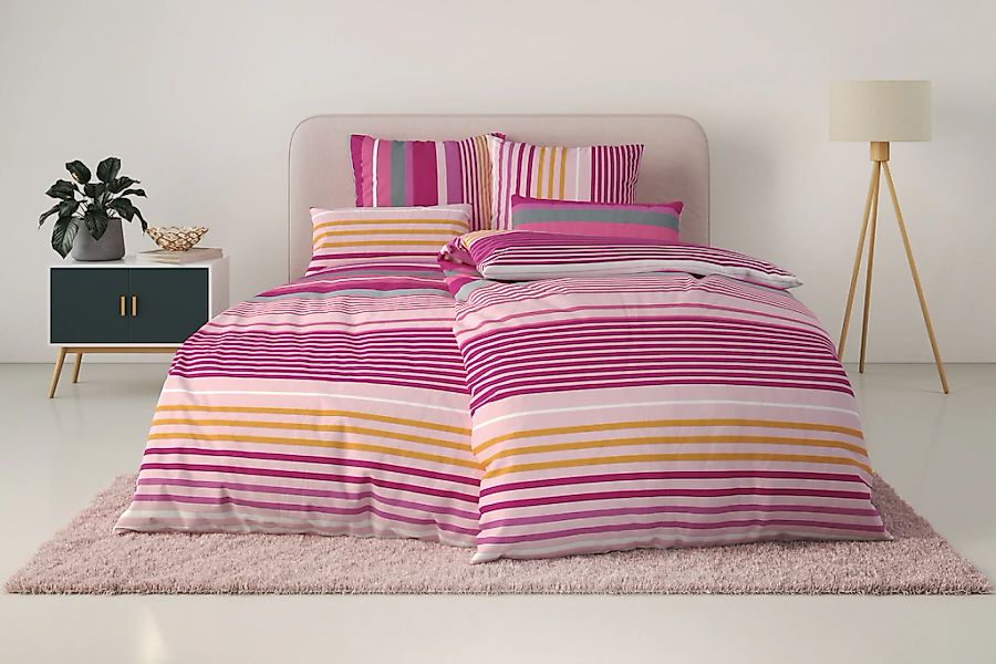 OTTO home Bettwäsche "Elvea" 2 Stk. tlg. in Gr. 135x200 oder 155x220 cm, 10 günstig online kaufen