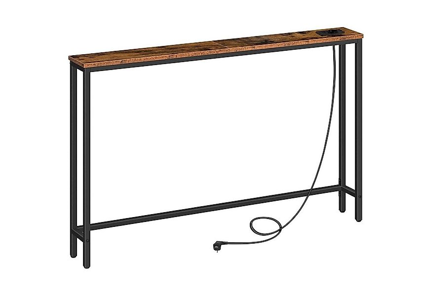 LuxusKollektion Konsolentisch Konsolentisch mit Steckdosenleiste und USB-An günstig online kaufen