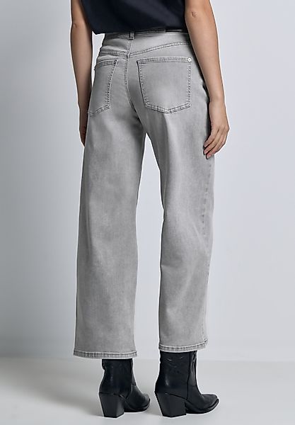 STREET ONE STUDIO Comfort-fit-Jeans, mit Wide Legs günstig online kaufen