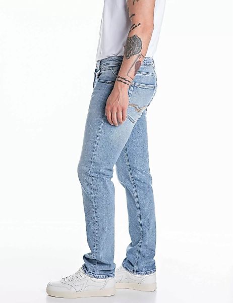 Replay Straight-Jeans "GROVER", in vielen verschiedenen Waschungen, mit Str günstig online kaufen