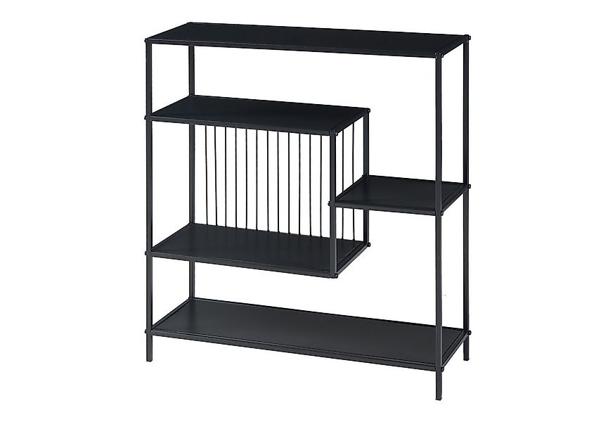 en.casa Konsolentisch, »Beesel« Metall 65,5 x 60 x 20 cm Schwarz günstig online kaufen