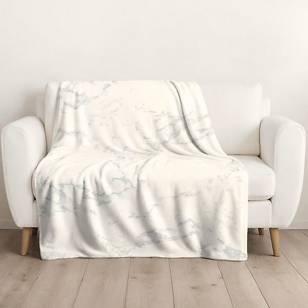 Wohndecke zweifarbiges Design zum Wenden, MTOnlinehandel, günstig online kaufen
