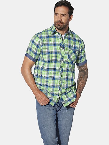 Jan Vanderstorm Kurzarmhemd "Kurzarmhemd HAAKER" günstig online kaufen