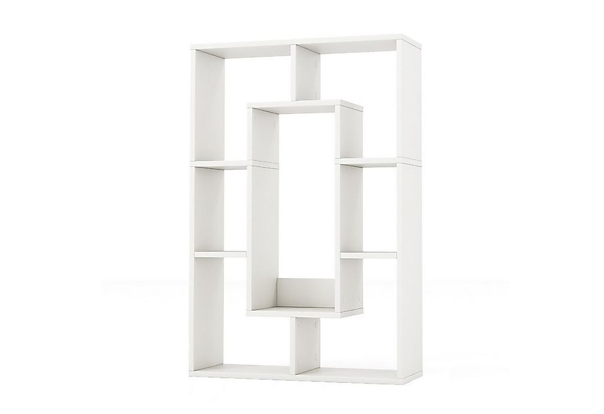 COSTWAY Bücherregal, Standregal mit 7 Fächern & Kippschutz, 60x20x90cm günstig online kaufen