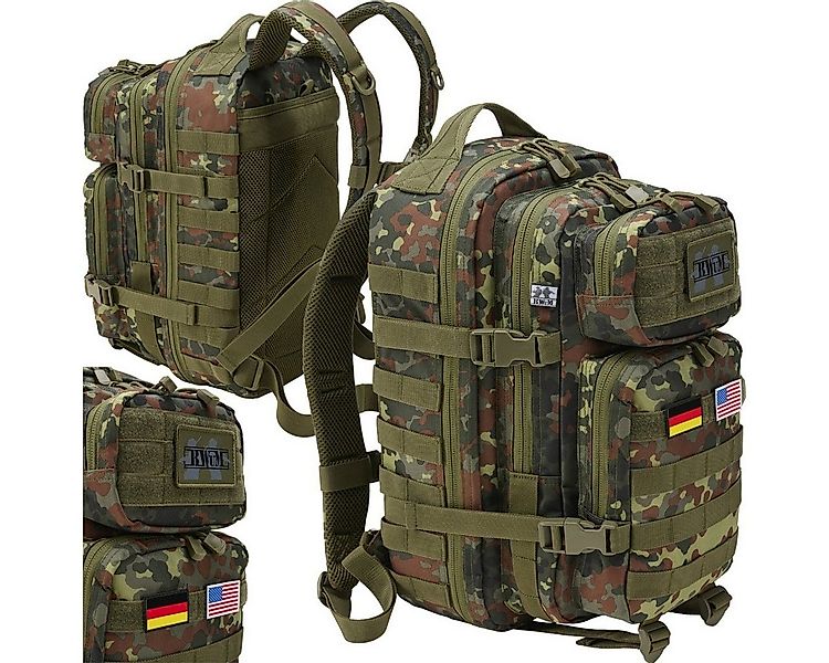 BWuM Trekkingrucksack BWuM US Assault Pack Cooper Rucksack + Patch & Flagge günstig online kaufen