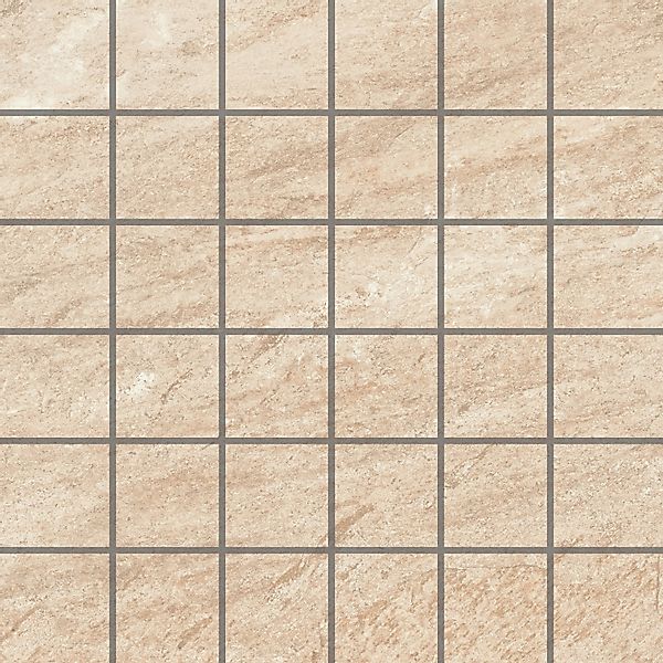 Vitra Mosaikfliese Olympus Feinsteinzeug Beige 30 cm x 30 cm günstig online kaufen
