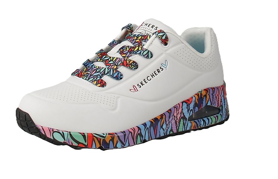 Skechers 177918 Uno Ravaged Love WMLT-Weiß günstig online kaufen