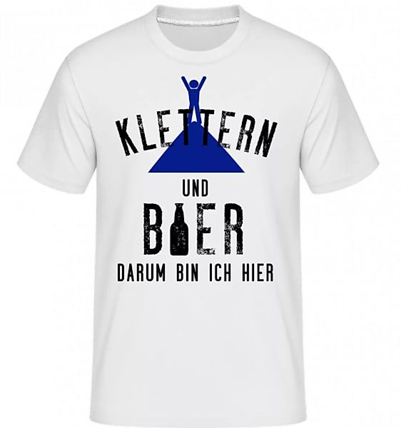 Klettern Und Bier · Shirtinator Männer T-Shirt günstig online kaufen