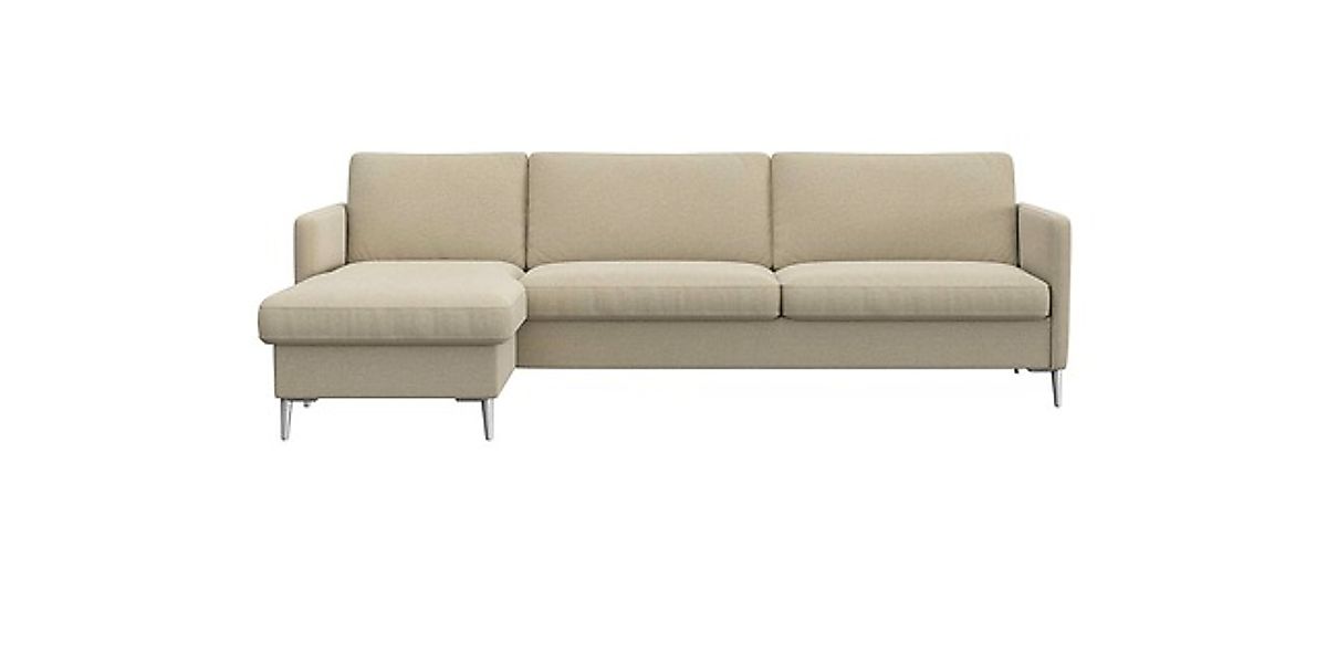 FLEXLUX Ecksofa »Fiore, L-Form, bequem und komfortabel durch hochwertigem S günstig online kaufen